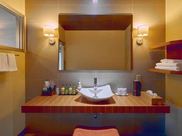 半露天付和洋室【南館スイート201　梢】　パウダールーム/例