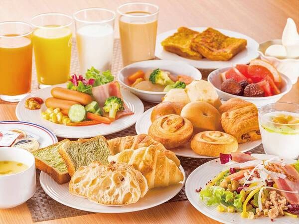 朝食は洋食スタイル♪/例