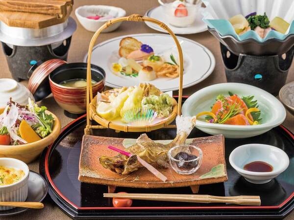 【高原和会席/例】地元の素材を活かす料理長自慢の会席
