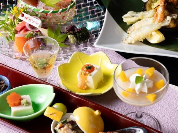 信州牛ステーキ付！旬の和食コース