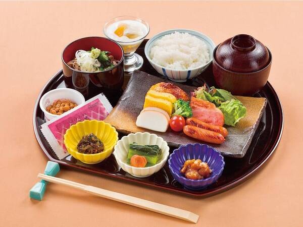 和洋選べる本格コース(朝食/和食一例)