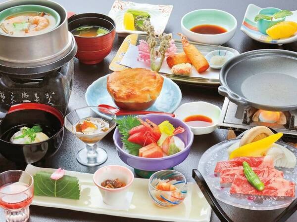 【お値打ち会席/例】旬味溢れる月替わりの会席料理