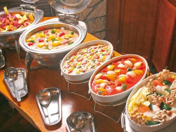 【夕食/例】温菜バイキング