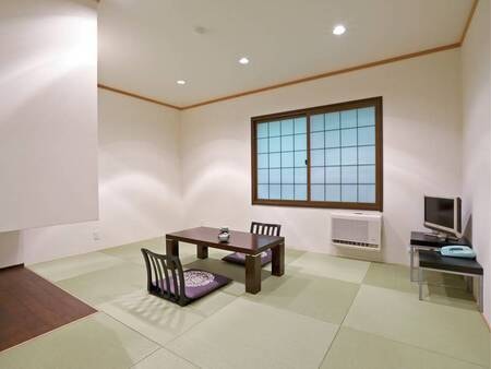 【1F和室･バスあり8畳/例】琉球畳の和室８畳のお部屋