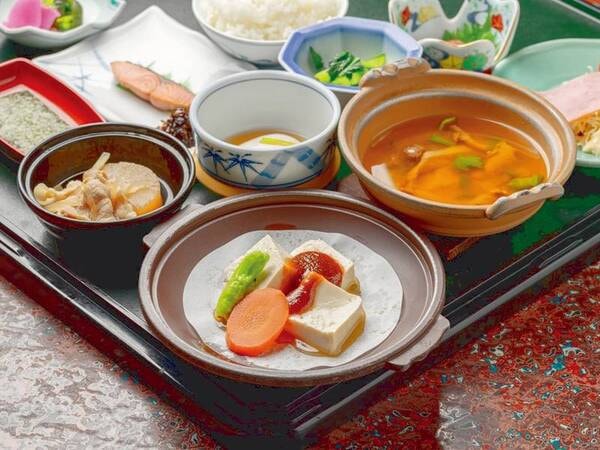 カニしゃぶプラン（朝食）/例