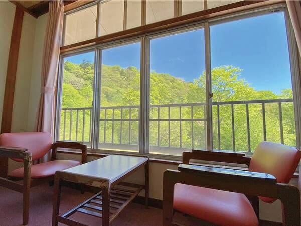客室からの眺望（お任せ和室）