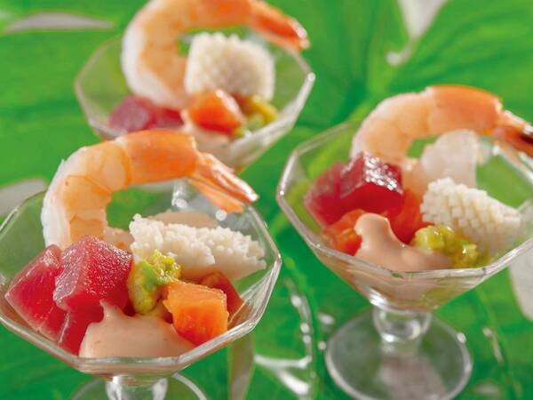 シーフードカクテル/例・夏メニュー(変更の場合あり)