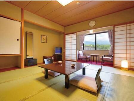 【スタンダード和室(10畳)/例】落ち着いた雰囲気の10畳+広縁付の和室