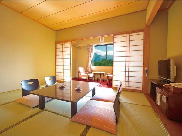 【磐梯山眺望和室(10畳)/例】磐梯山を眺望する客室を確約!