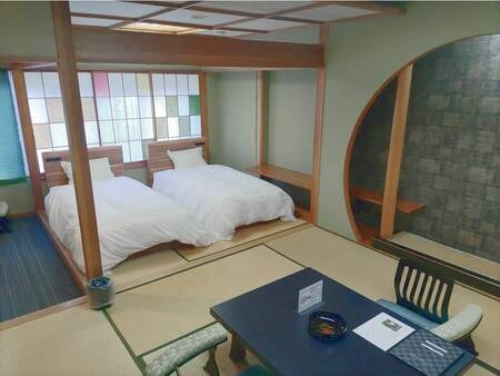 【大正ロマン風和室8畳+4.5畳ツイン/客室例】