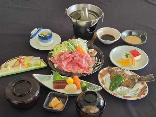 麓山高原豚しゃぶしゃぶ付！四季の和洋/例