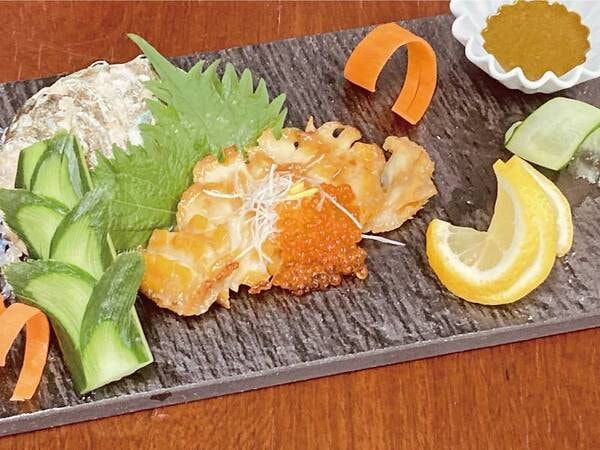 鮑ステーキ付！麓山高原豚しゃぶ付四季和洋/例