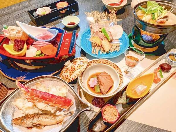 【季節の満足会席/例】季節により内容変更あり