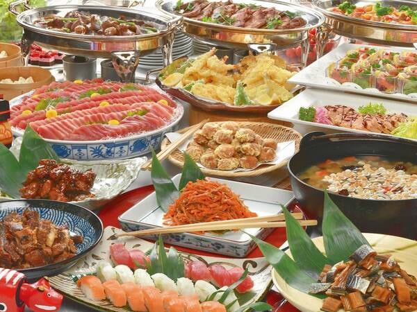 【夕食/例】和洋中50種バイキング