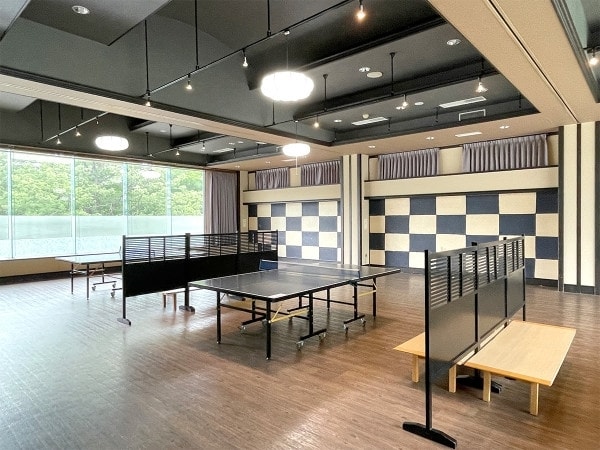 【卓球場】温泉卓球をぜひ、お楽しみください