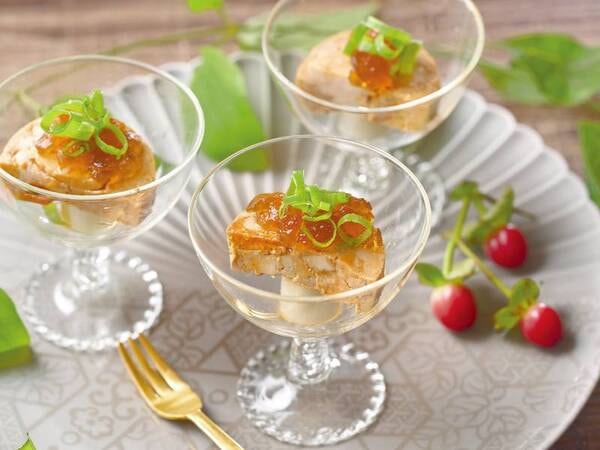 【9/1~2/28まで】あん肝ネギのポン酢ジュレ/例