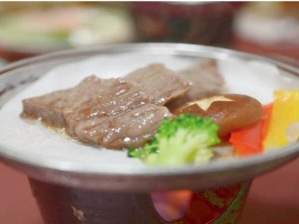 【福島牛陶板焼き一例】とろけるお味の福島牛
