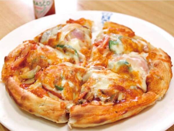 【「恵美寿屋」の夕食クーポン付プラン/一例】地元の名店ピザをお部屋でゆっくりご堪能ください