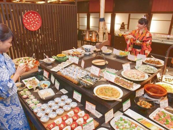 【ビュッフェプラン/例】創作和食のブッフェ