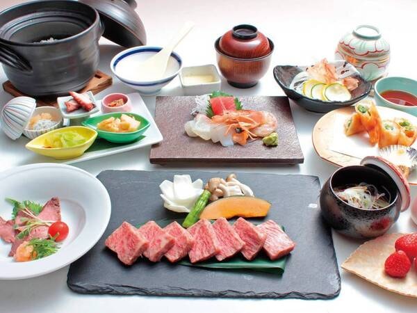 神戸牛付きプラン/3～6月の料理一例