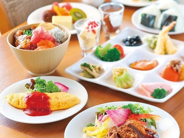 朝食ビュッフェ/例