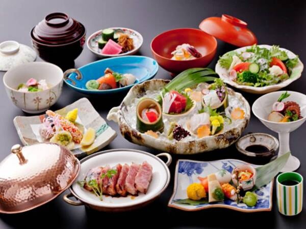 神戸牛網焼き付会席/例