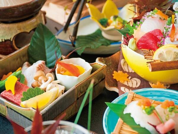 【料理長お任せ旬会席/ある日の一例】瀬戸内海の幸を満喫※お任せのため変更有り
