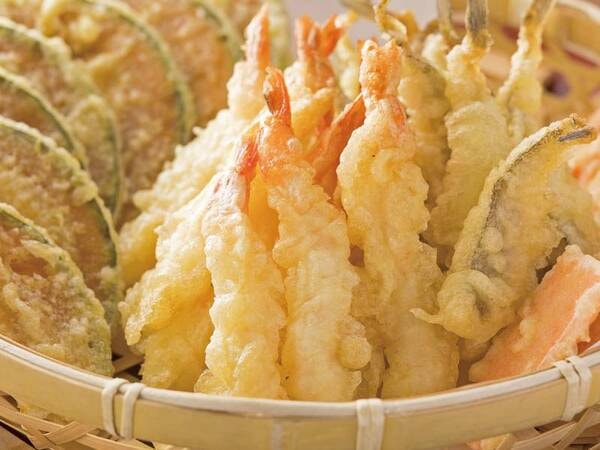 【バイキング/例】季節野菜と海老天婦羅