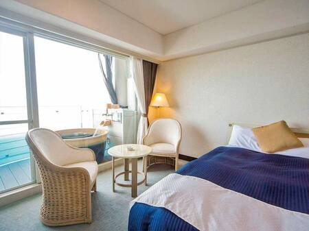 露天風呂付客室(洋室)/一例