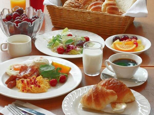 朝食バイキング/例