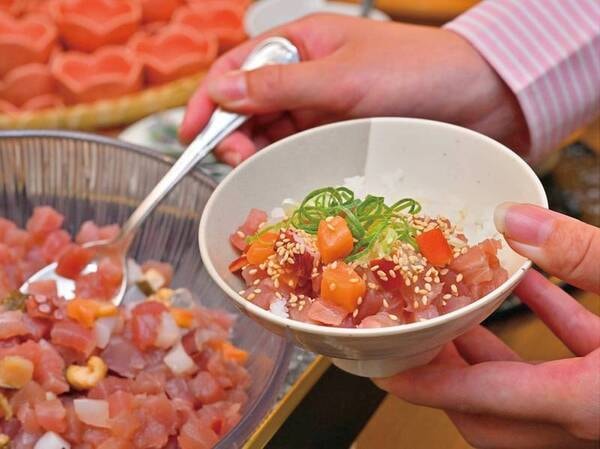 【朝食/例】オリジナルの海鮮丼