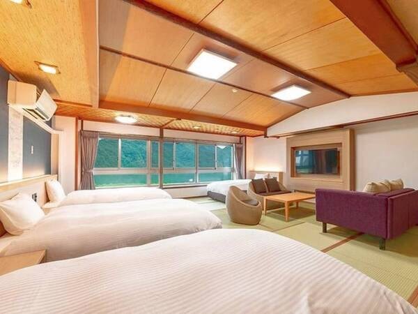 スーペリア和ベッドフォース 5名定員/例