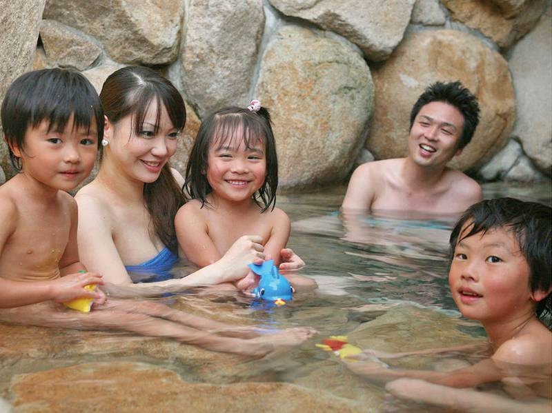 桜の湯楓の湯　貸切露天風呂