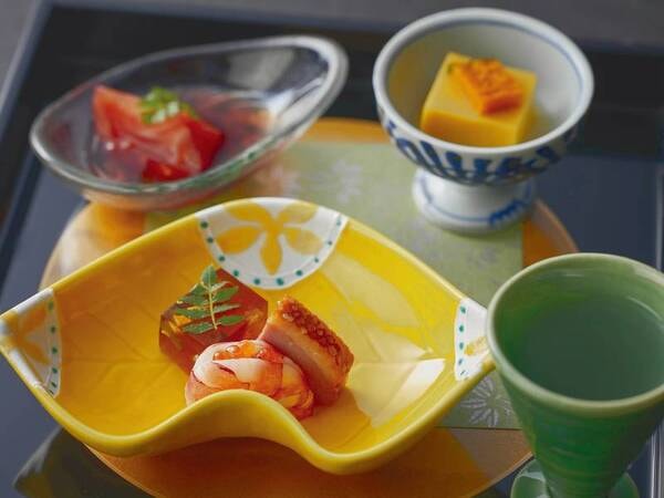 土地の恵み会席/夏の例