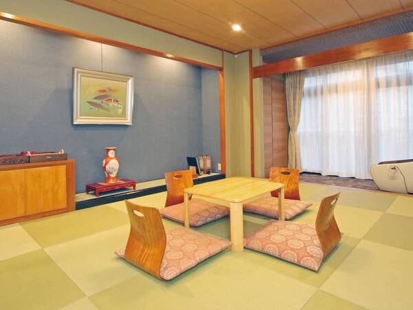 【磐梯】2023年3月リニューアル！モダンな琉球畳の和室10畳でゆったりと。