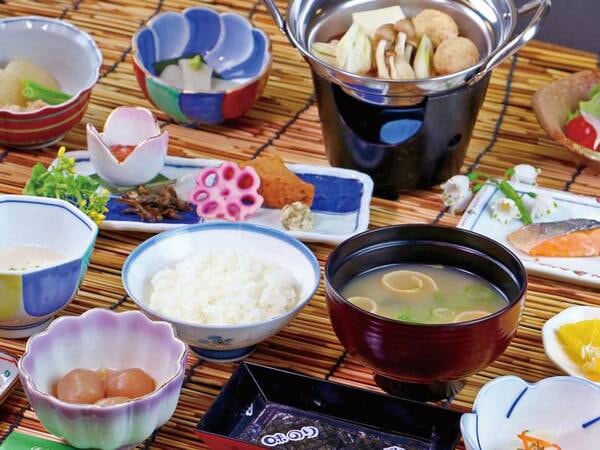 【朝食/例】朝食もお部屋でゆっくりと