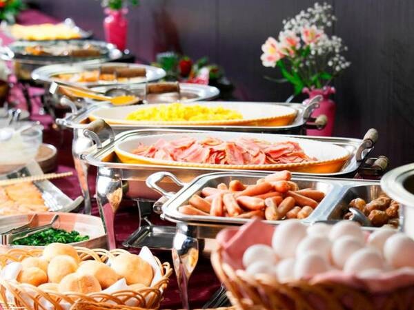 《朝食》和洋バイキング