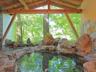 ガストホフ那須花/【無料貸切風呂/紫式部(岩風呂)】滞在中何度でも利用無料♪