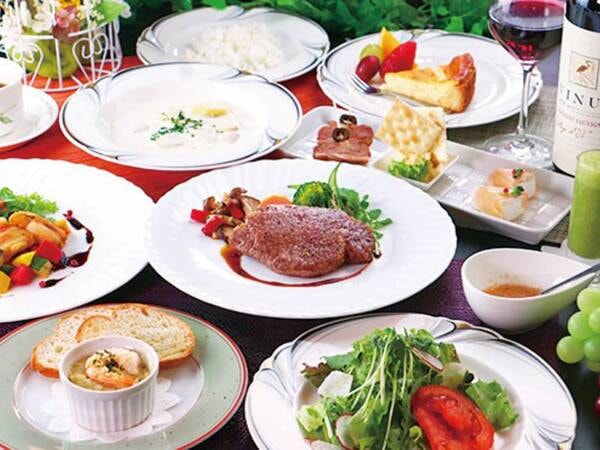 牛ヒレステーキ付きフレンチ/例