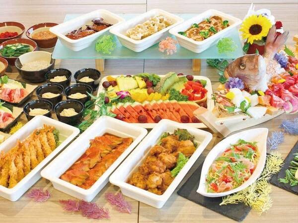 【夕食バイキング/例】※人数によりセットメニューの場合有