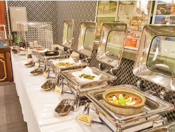 【夕食バイキング/例】※人数によりセットメニューの場合有