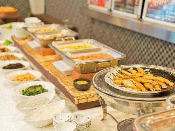 【朝食バイキング/例】※人数によりセットメニューの場合有