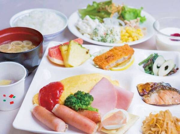 【朝食バイキング/例】※人数によりセットメニューの場合有