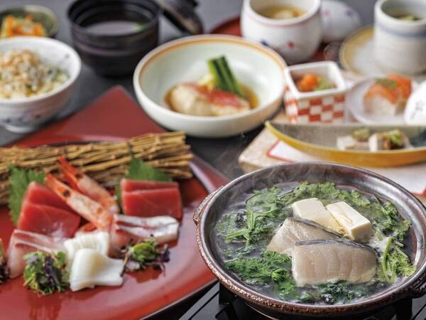 24年12月～2025年2月冬会席【日程限定：季節の会席】/例