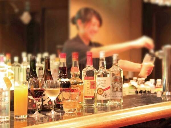 【飲み放題】夕食時&バータイム時はアルコール含むドリンク飲み放題!