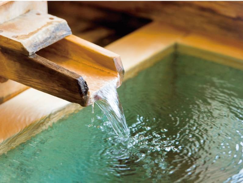 【大浴場/男性一例】温泉に浸かってのんびり