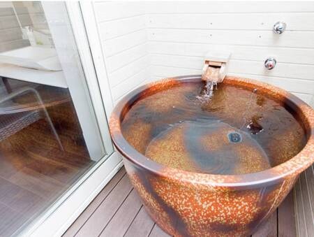 客室露天風呂/一例