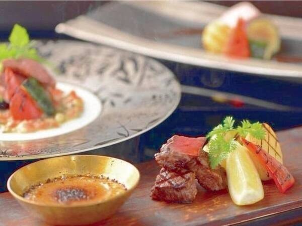 【夕食/例】一品一品丁寧に仕上げるお料理は、季節に合わせて内容を変更