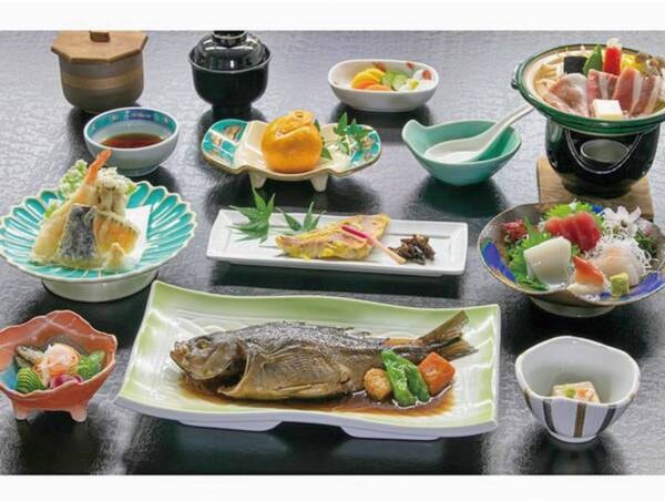 【郷土を楽しむ田舎料理/春～冬の料理一例】地魚をはじめ松崎の味覚を楽しむワンランクUPの田舎料理！