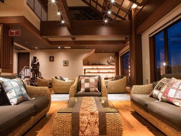 【ロビー・ラウンジ】ゆったりとして空間で過ごす至福のひととき…。